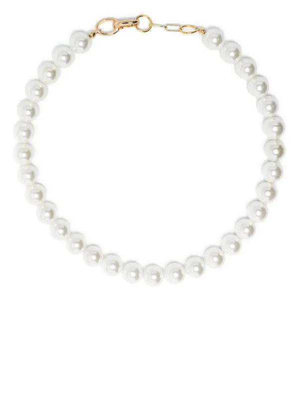 Atu Body Couture x Shir Fine Jewellery Pearl Necklace | White | FARFETCH | Farfetch Global