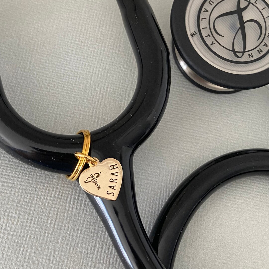Personalised Stethoscope ID Tag, Name Tag, Stethoscope Charm, Nurse Graduation Gift, Doctor Gift,... | Etsy (US)