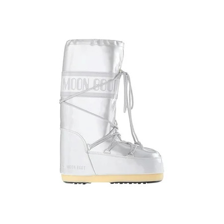 MOON BOOT Moon Boot Vinyl Met White | Walmart (US)