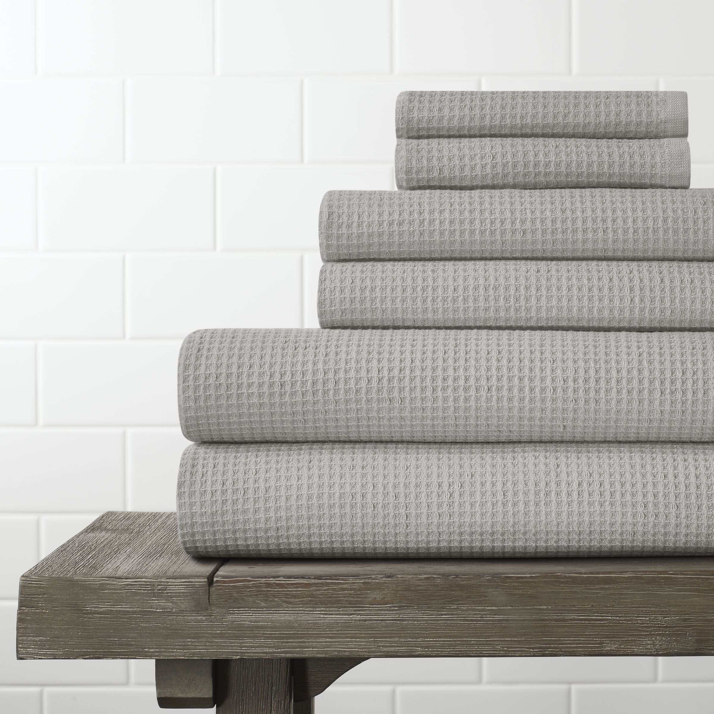 Waffle Terry Bath Towel Set | Boll & Branch