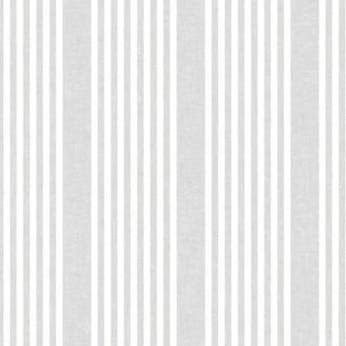 York French Linen Stripe Gray Wallpaper | DecoratorsBest | DecoratorsBest
