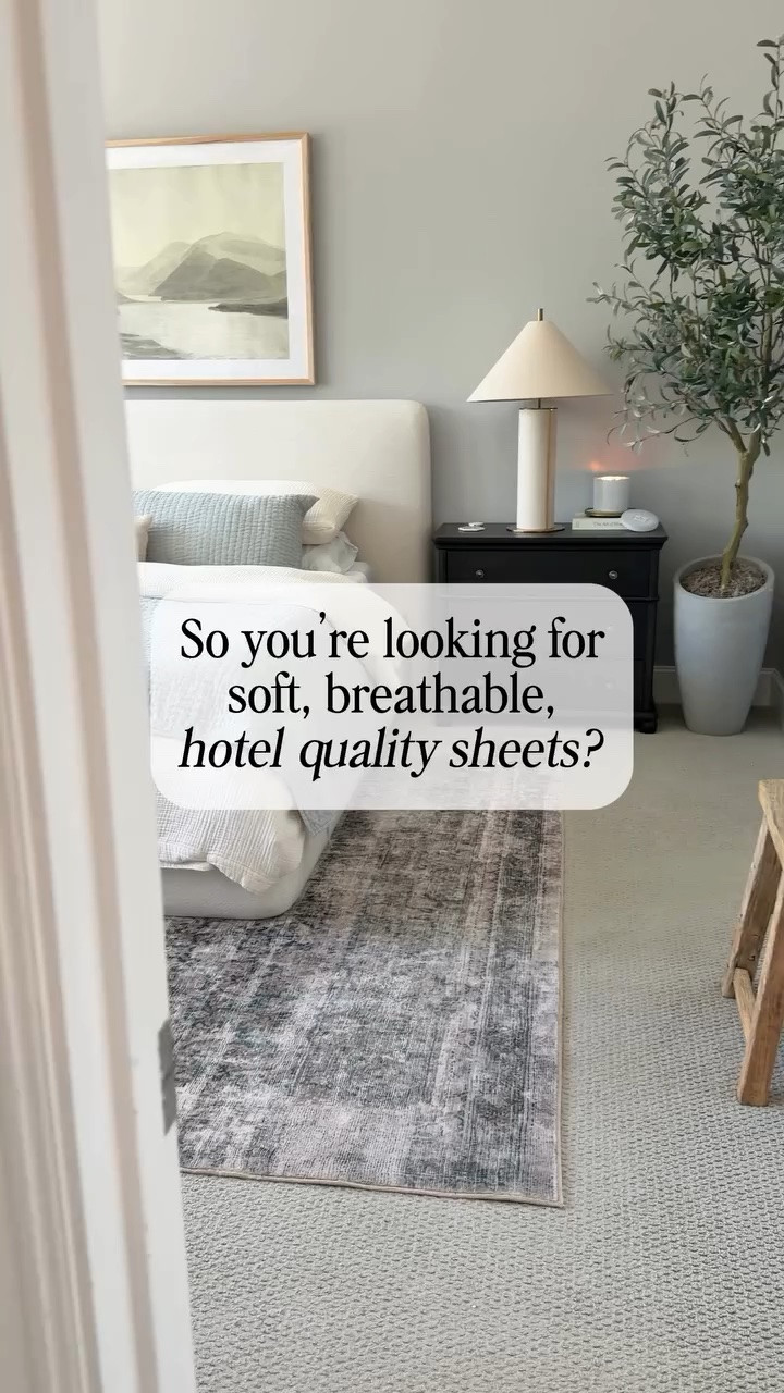 ✨Use exclusive discount code HOMSICUR26 for 30% off!

These Egyptian cotton sheets from Amazon are SO good 🤍 I didn’t realize most companies use chemicals to create that soft feeling in their cotton sheets! These have that crisp, elevated hotel bedding feel while still being super soft and cozy all without the chemicals. I’ve been really picky about bedding lately and these instantly made the whole bedroom feel more luxe! 

Egyptian cotton sheets, Amazon bedding, luxury bedding, hotel style bedding, soft white sheets, cozy bedroom, bedroom refresh, Amazon home finds, neutral bedroom, elevated home

#AmazonHomeFinds BedroomRefresh luxurybedding 
@bedsurehome