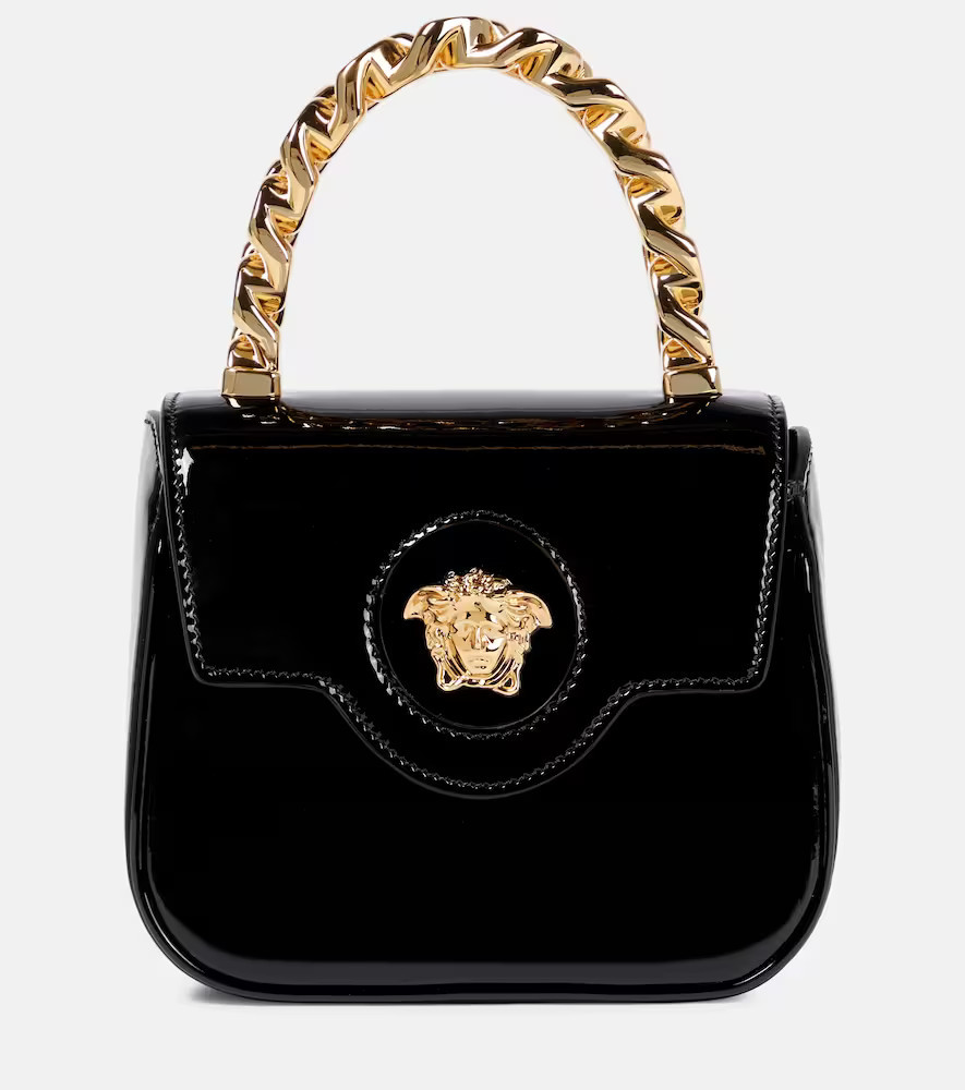 Versace La Medusa mini leather tote | Mytheresa (US/CA)