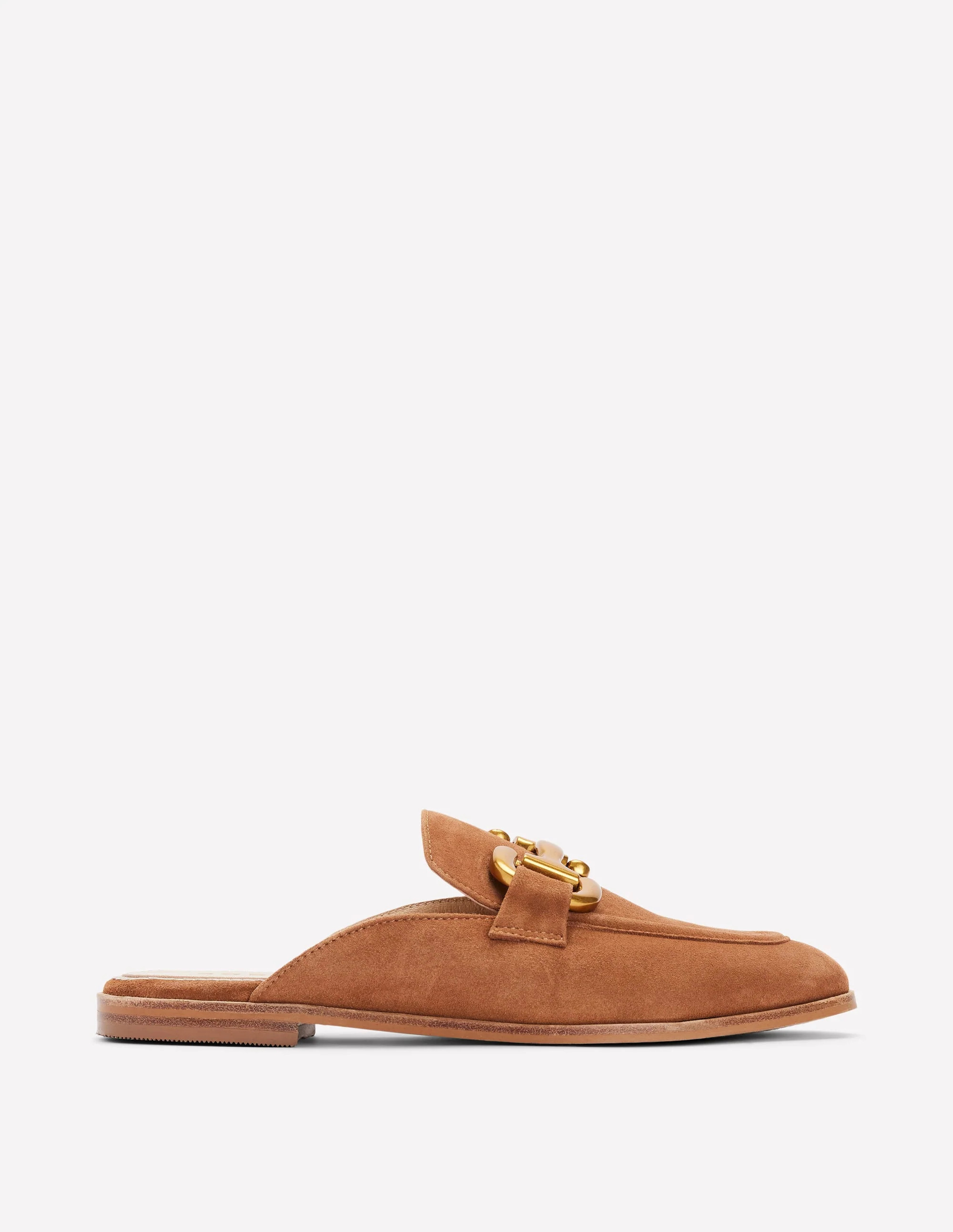 Iris Snaffle Mule Loafers-Tan | Boden (US)