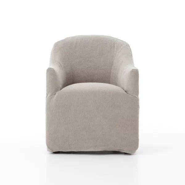 Derry Upholstered Arm Chair in Beige | Wayfair North America