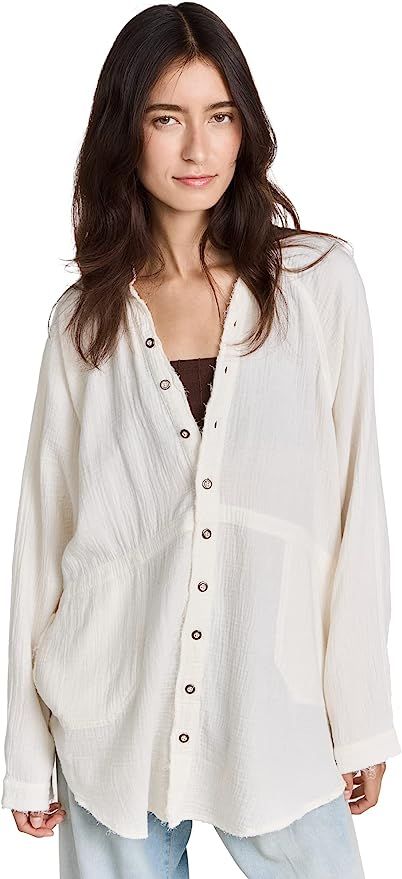 Free People Women's Summer Daydream Button Down | Amazon (US)