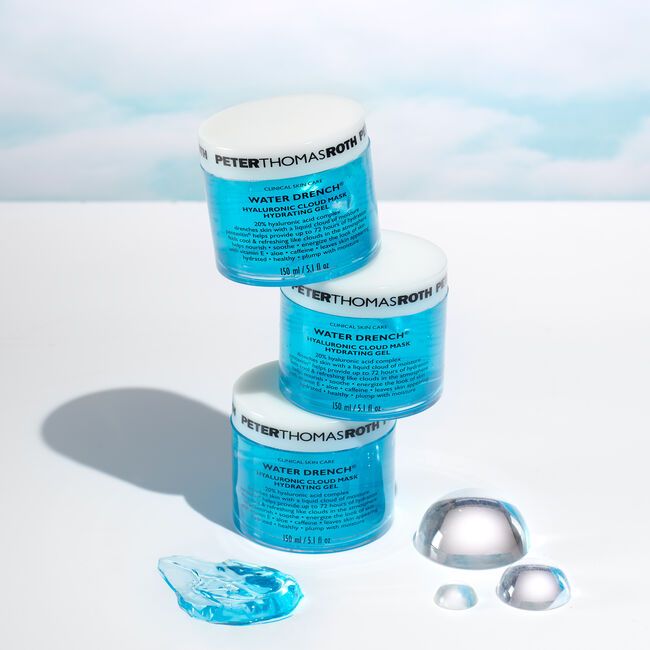 Water Drench Hyaluronic Cloud Mask Hydrating Gel | Peter Thomas Roth Labs