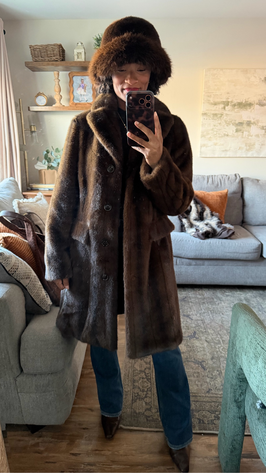 Omg the faux fur coat and hat combo OF MY DREAMS!!!!!!

#LTKGiftGuide #LTKootd #LTKHoliday