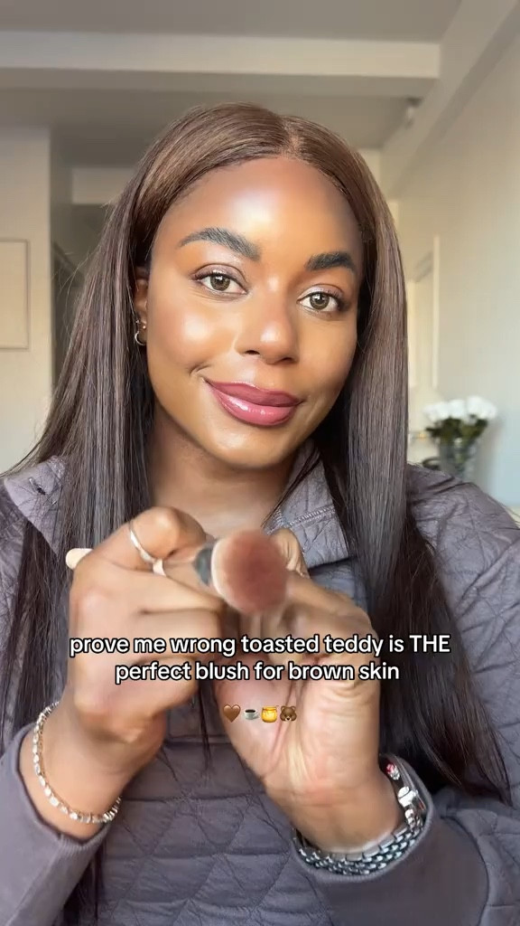 Prove me wrong but I really do think toasted teddy blush by Rhode is THE it blush for brown skinned girlies. It’s such a perfect shade and that’s why I use it in all of my makeup looks. Rhode makes for the perfect beauty gift idea for her so I’m linking all of my favorite Rhode products for you to shop! .. For more links to christmas decor, red light mask, holiday party must-haves, triangle scarves, follow me on LTK! ✨

#LTKHoliday #LTKBeauty #LTKgrwm