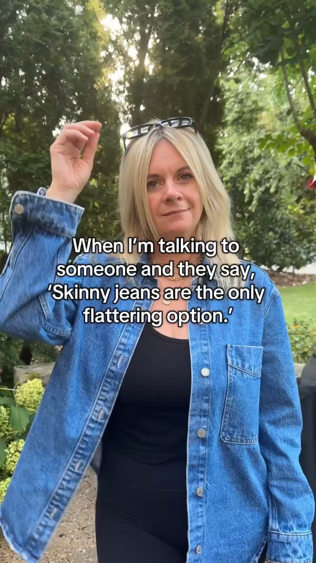 IYKYK… when someone says “skinny jeans are the only flattering option” 😬 The truth? Denim has come a long way. Wide leg, straight leg, even barrel jeans can be just as flattering (if not more!) when styled for your body and lifestyle. It’s not about one “right” fit — it’s about finding the pair that makes you feel confident and current. ✨ If you’re stuck in a denim rut, our stylists can help you break out and discover the silhouettes that actually work for you. DM us or click the link in bio to start your style refresh.