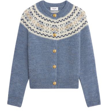 Cardigan in Triomphe Fair Isle wool | 24S US