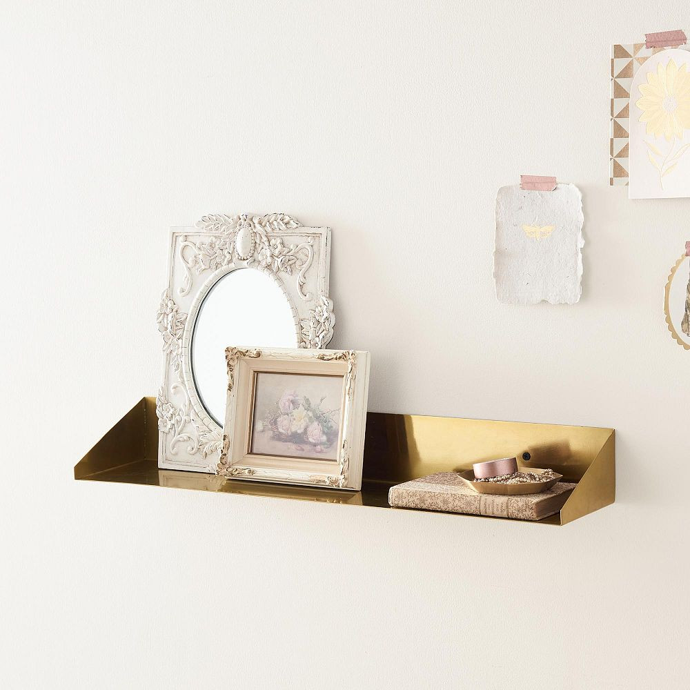 No Nails Metal Shelving (24") | Pottery Barn Teen