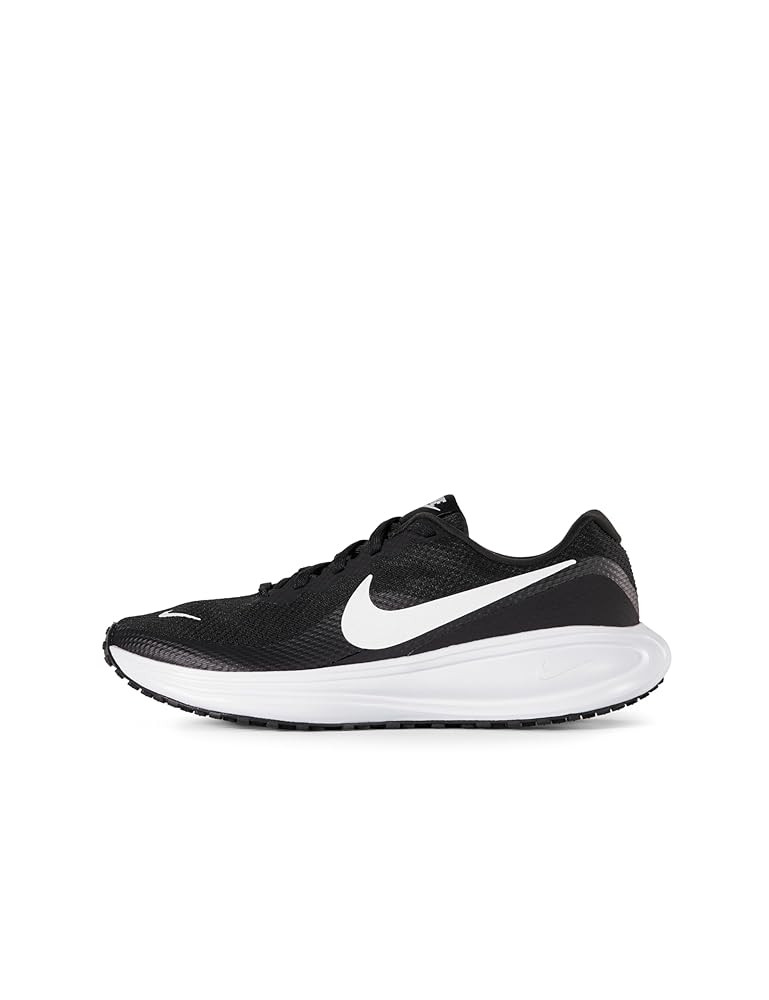 Amazon.com | Nike Women's Revolution 8 Sneaker, Black/White/Iron Grey, 10 | Road Running | Amazon (US)