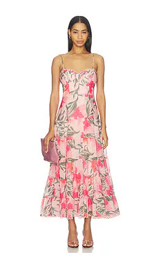 ASTR the Label Lianna Dress in Pink Floral from Revolve.com | Revolve Clothing (Global)