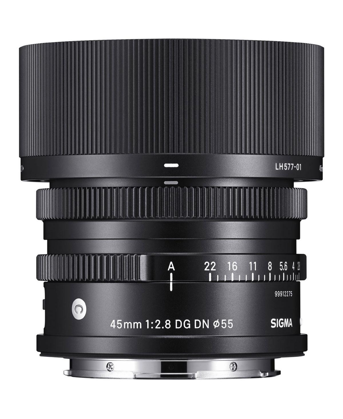 Sigma 45mm f/2.8 Dg Dn Contemporary Lens for L Mount - Black | Macy's