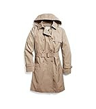 Cole Haan Women's Classic Belted Trench Coat, Dune, X-Large | Amazon (US)