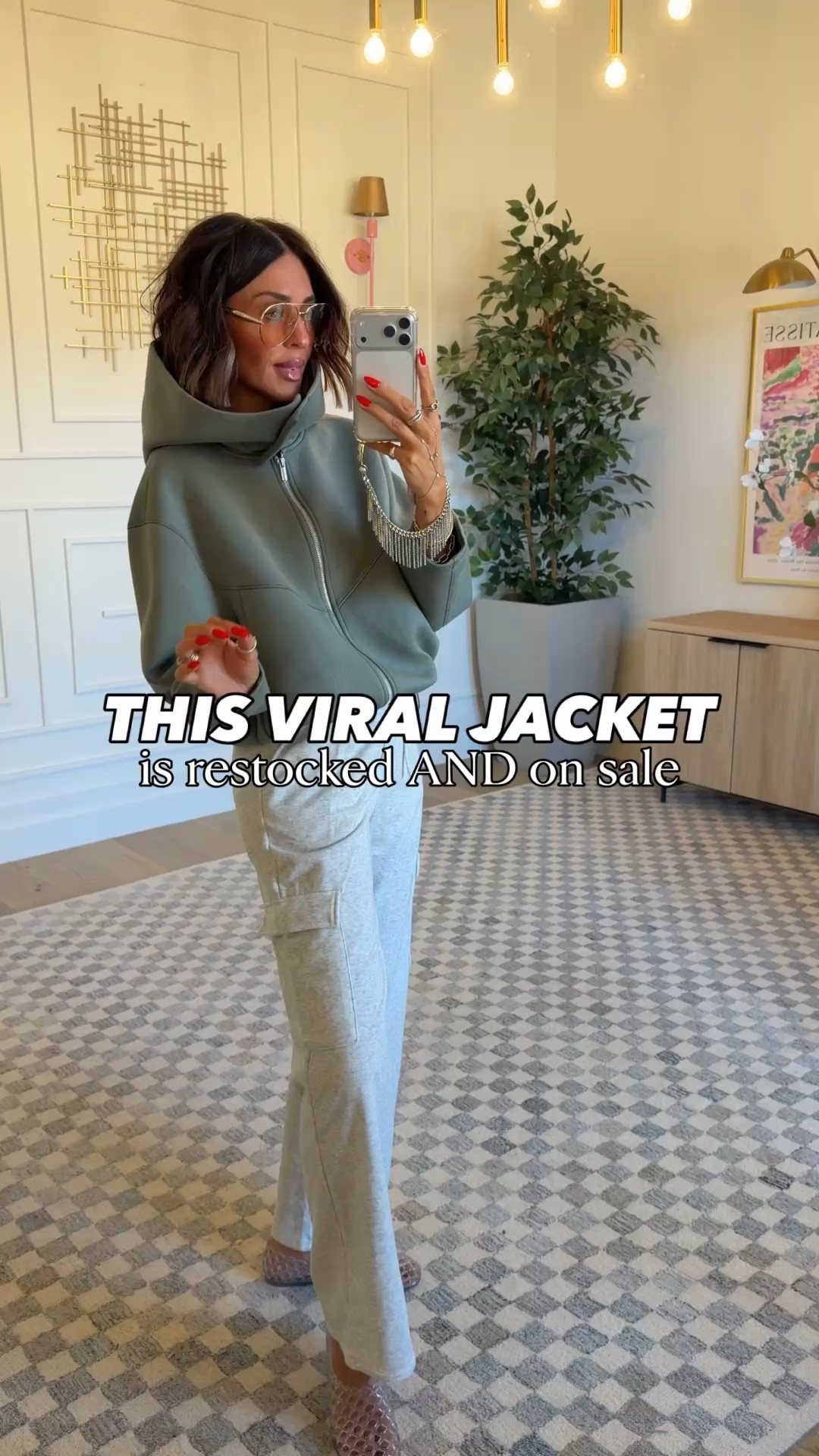 No longer on sale, but still fully in stock!
Jacket - size S
Tops: S
Bottoms: M
Sweatshirt: (For Oversized) XL
Shoes: run tts 




#LTKSaleAlert #LTKootd #LTKSeasonal