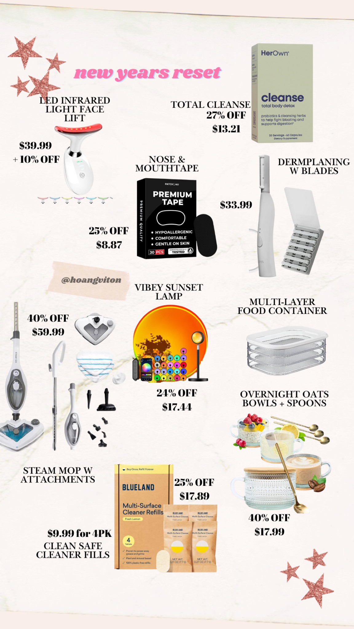 New Year’s hard reset, perfect for staying motivated and on track, and taking care of your wellness goals!

#LTKHome #LTKFindsUnder50 #LTKSaleAlert