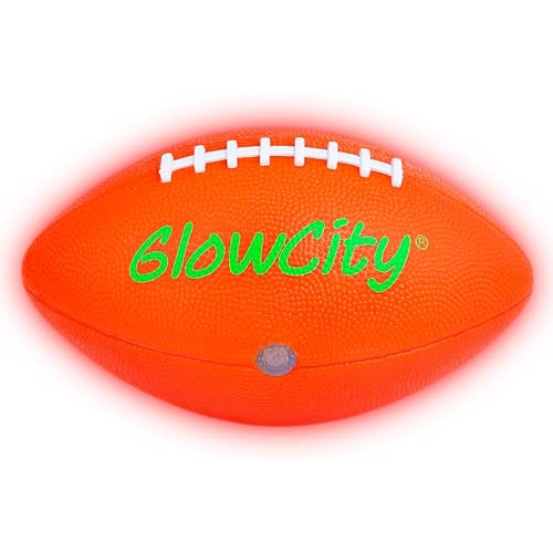 GlowCity Glow in The Dark Football - Light Up LED Ball - Perfect for Evening Play, Camping, and Beach Fun! | Amazon (US)