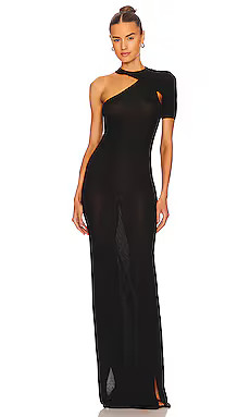 RTA Soraia Maxi Dress in Black from Revolve.com | Revolve Clothing (Global)