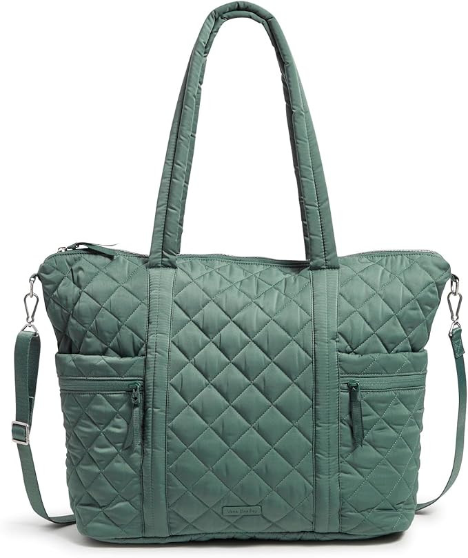 Vera Bradley Women's Performance Twill Large Multi-Strap Tote Bag | Amazon (US)