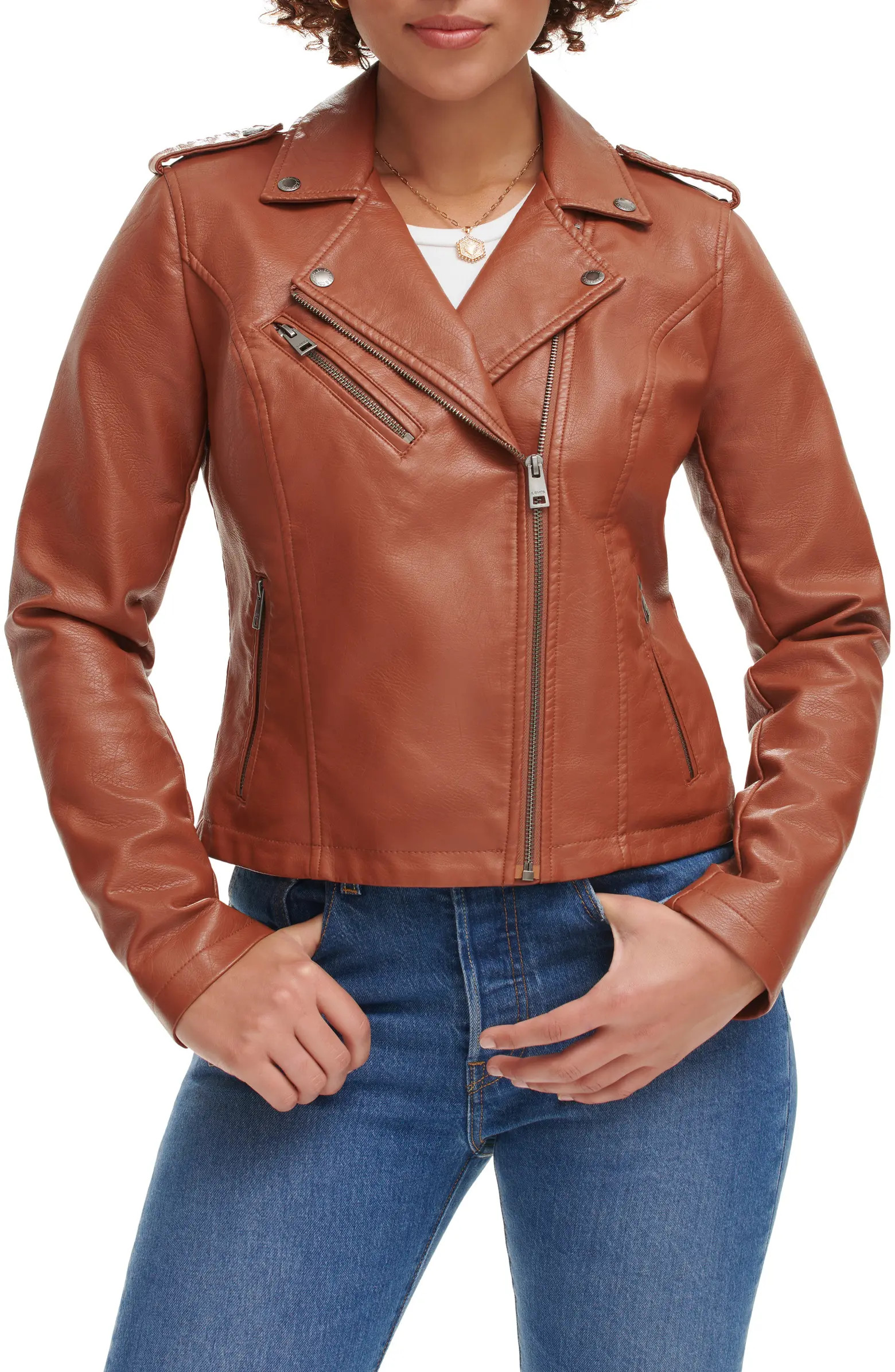 Levi's® Faux Leather Moto Jacket | Nordstromrack | Nordstrom Rack