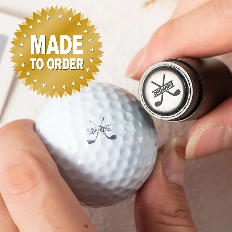 Personalized Golf Stampunique Golf Ball Stampmetal Golf - Etsy | Etsy (US)