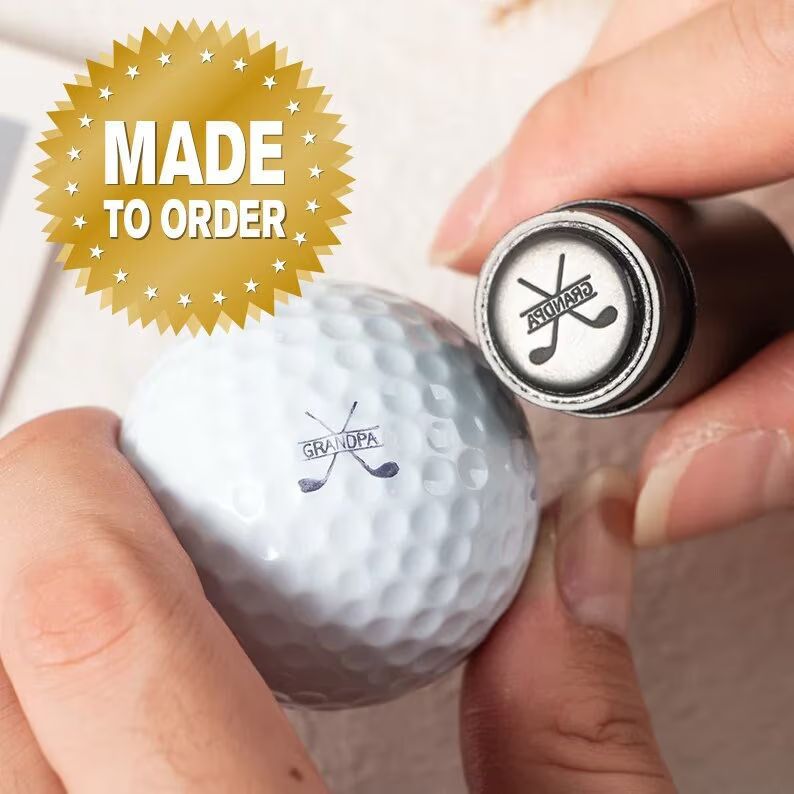 Personalized Golf Stampunique Golf Ball Stampmetal Golf - Etsy | Etsy (US)