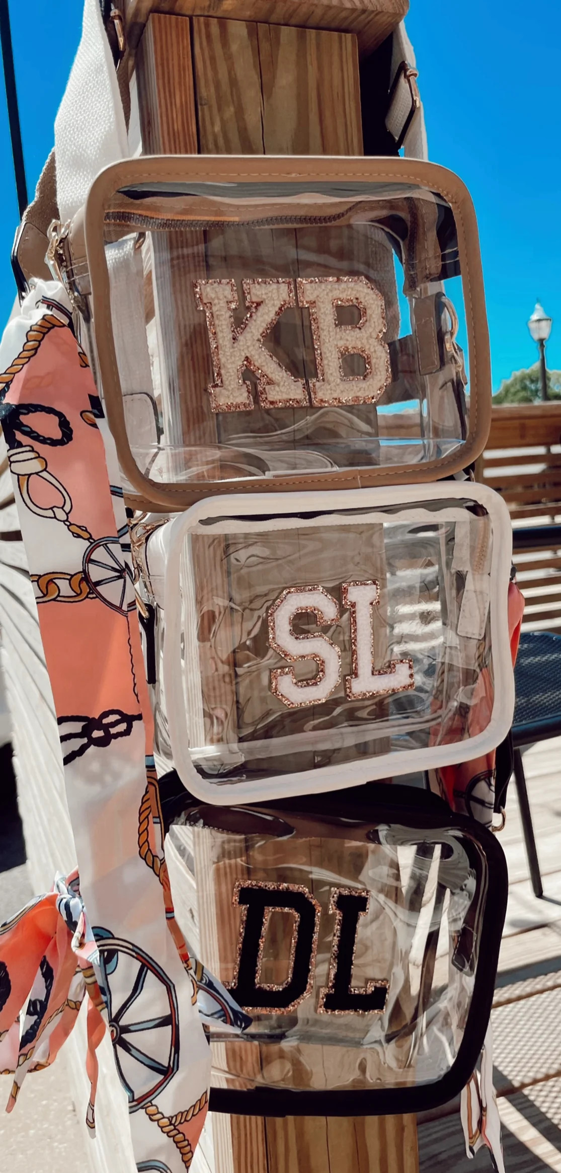 Clear Gameday + Concert Purse | KenzKustomz
