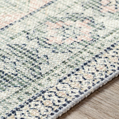 Foraker Sage Green Cotton Rug | Boutique Rugs