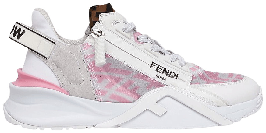 Fendi Wmns Flow FF Motif Low 'Pink' | GOAT