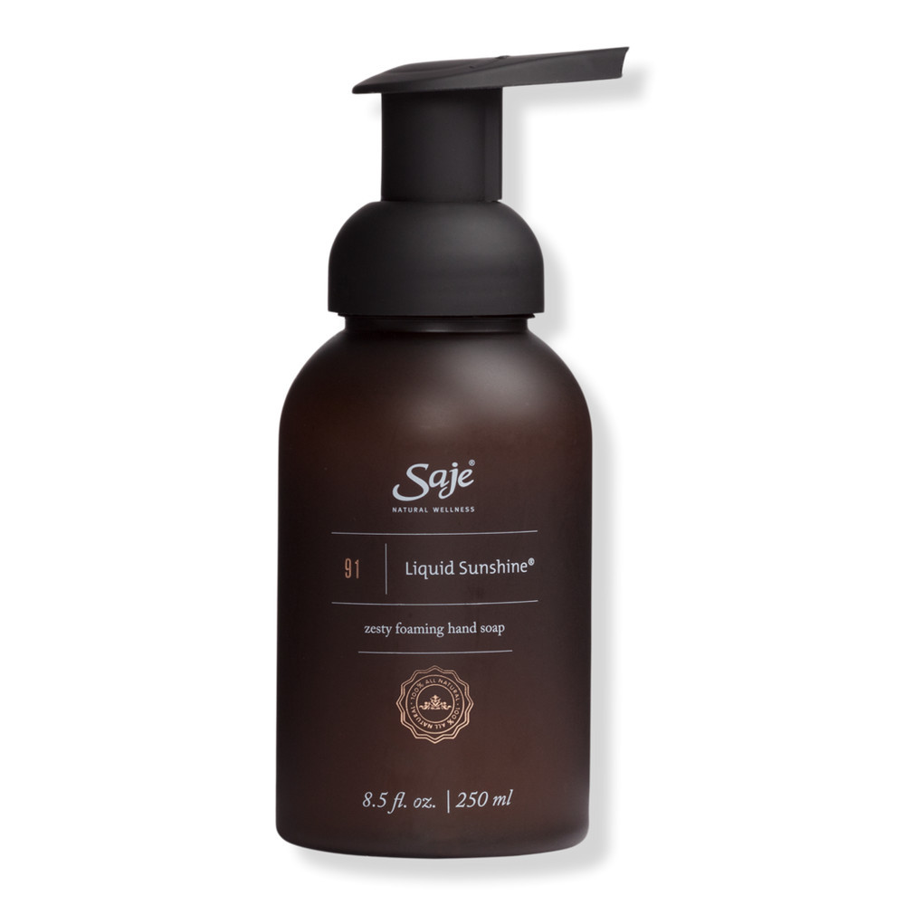 Saje Natural Wellness Liquid Sunshine Zesty Foaming Hand Soap | Ulta