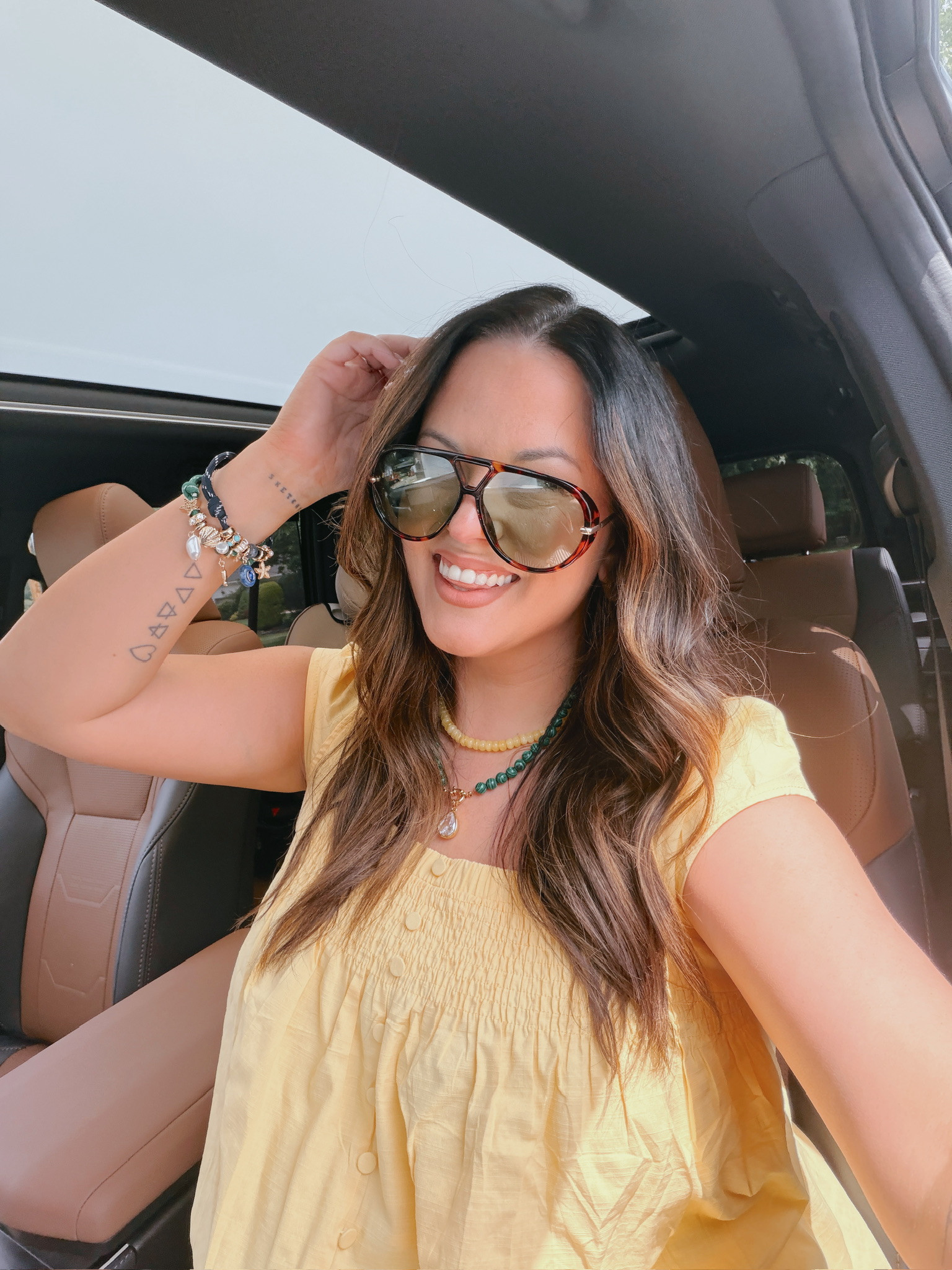 wearing a large in this top 

 #LTKSeasonal #LTKMidsize