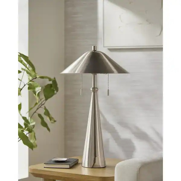 Livabliss Tamago Traditional Accent Table Lamp - 26"H x 15"W x 17"D - Bed Bath & Beyond - 4331318... | Bed Bath & Beyond
