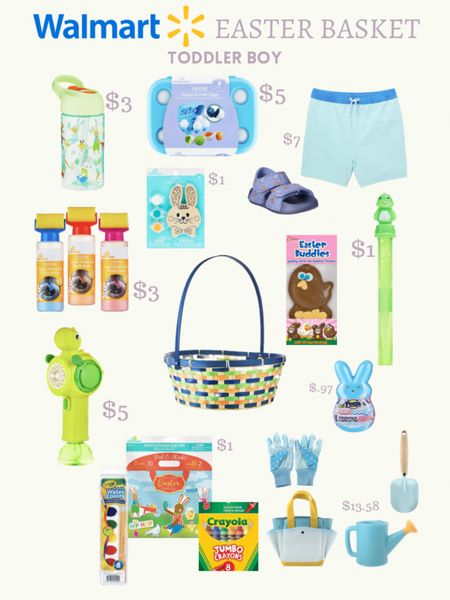 Toddler Easter basket. Walmart toddler Easter basket stuffers. 

#LTKSpringSale #LTKfindsunder50 #LTKkids