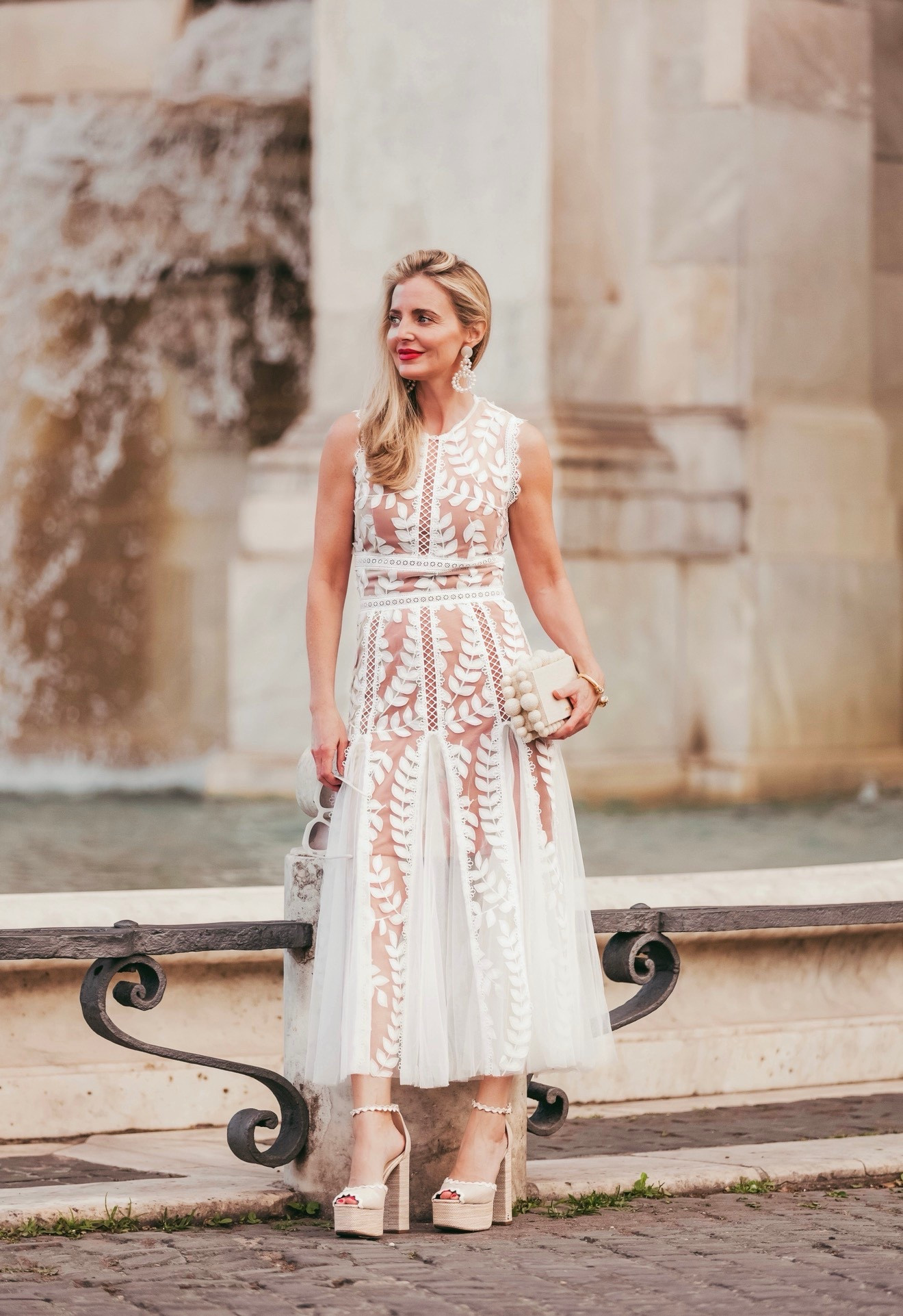 This stunning white dress is one of my all-time favorites. I’ve worn it many times, but my most memorable experience was wearing it to the Vatican City on a family trip to celebrate my 50th birthday. When we were sightseeing I dressed it down with some chic white sneakers and a white jacket, then switched to heels for dinner. It’s soooo special! It would also be a beautiful dress for Easter if you plan to dress up. 

~Erin xo

#LTKSaleAlert #LTKSeasonal