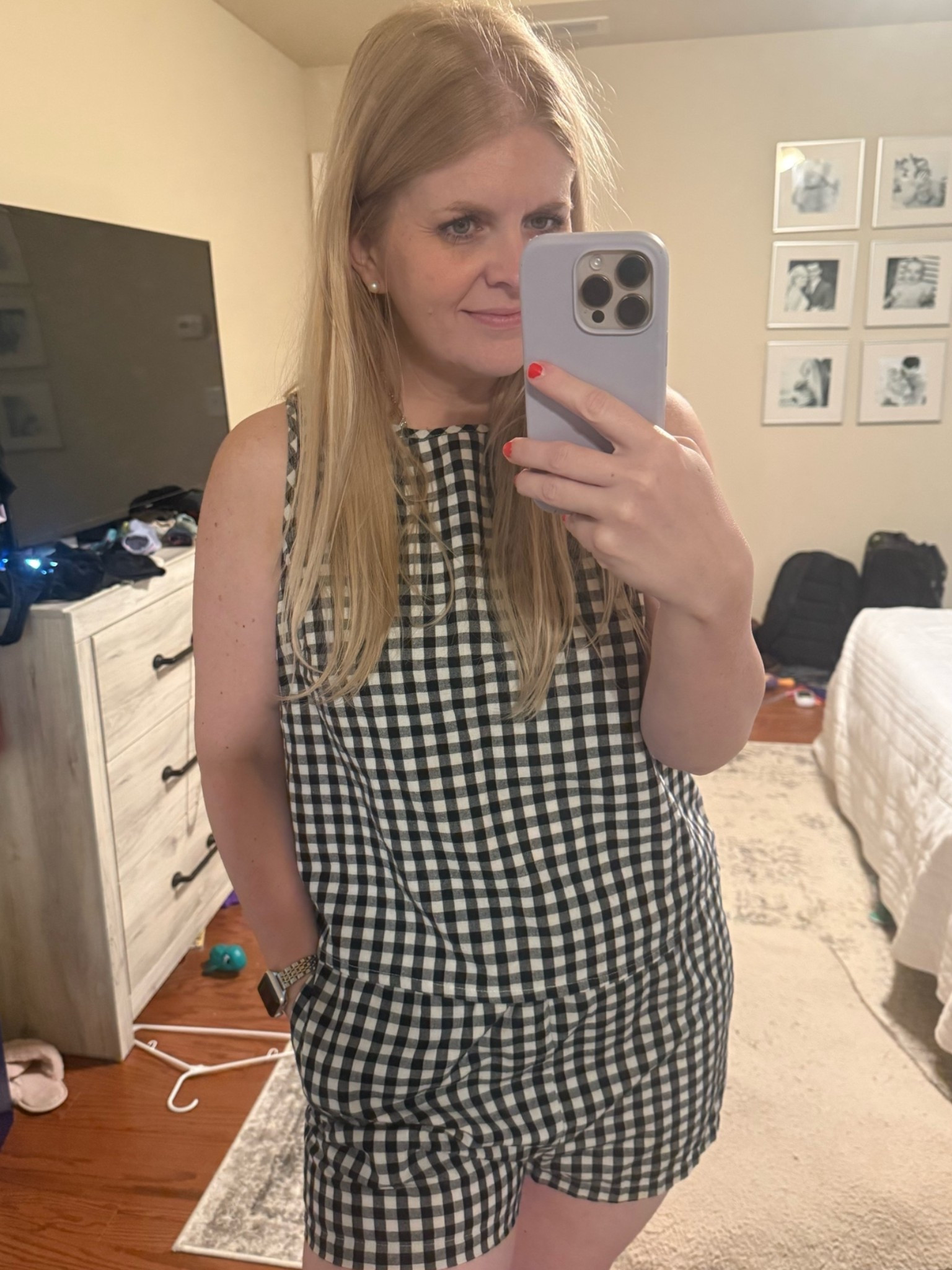 Black gingham two piece set

#LTKootd #LTKmomlife #LTKSeasonal