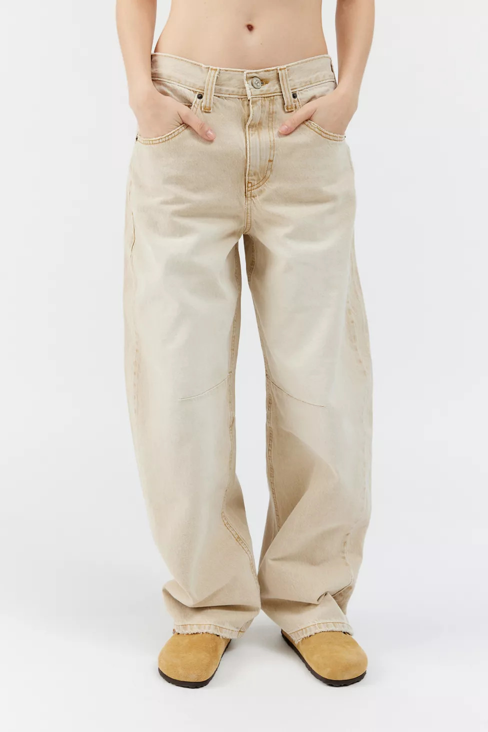 BDG Logan Buckle Baggy Boyfriend Jean | Urban Outfitters (US and RoW)