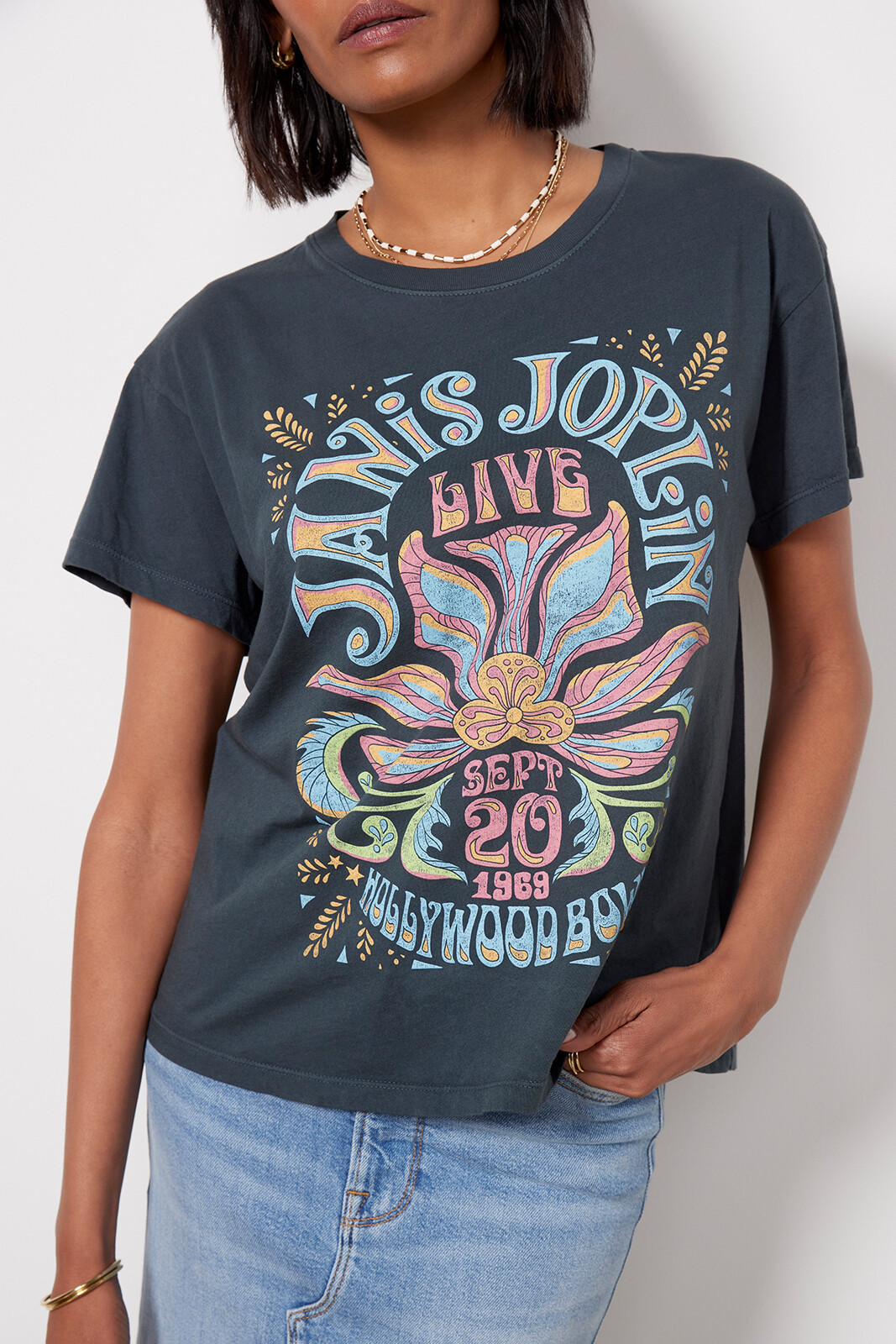 Janis Joplin Tee | Evereve