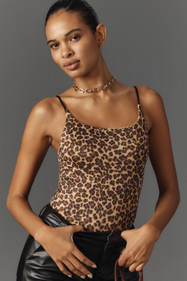The Renna Seamless Square-Neck Bodysuit: Printed Edition | Anthropologie (US)