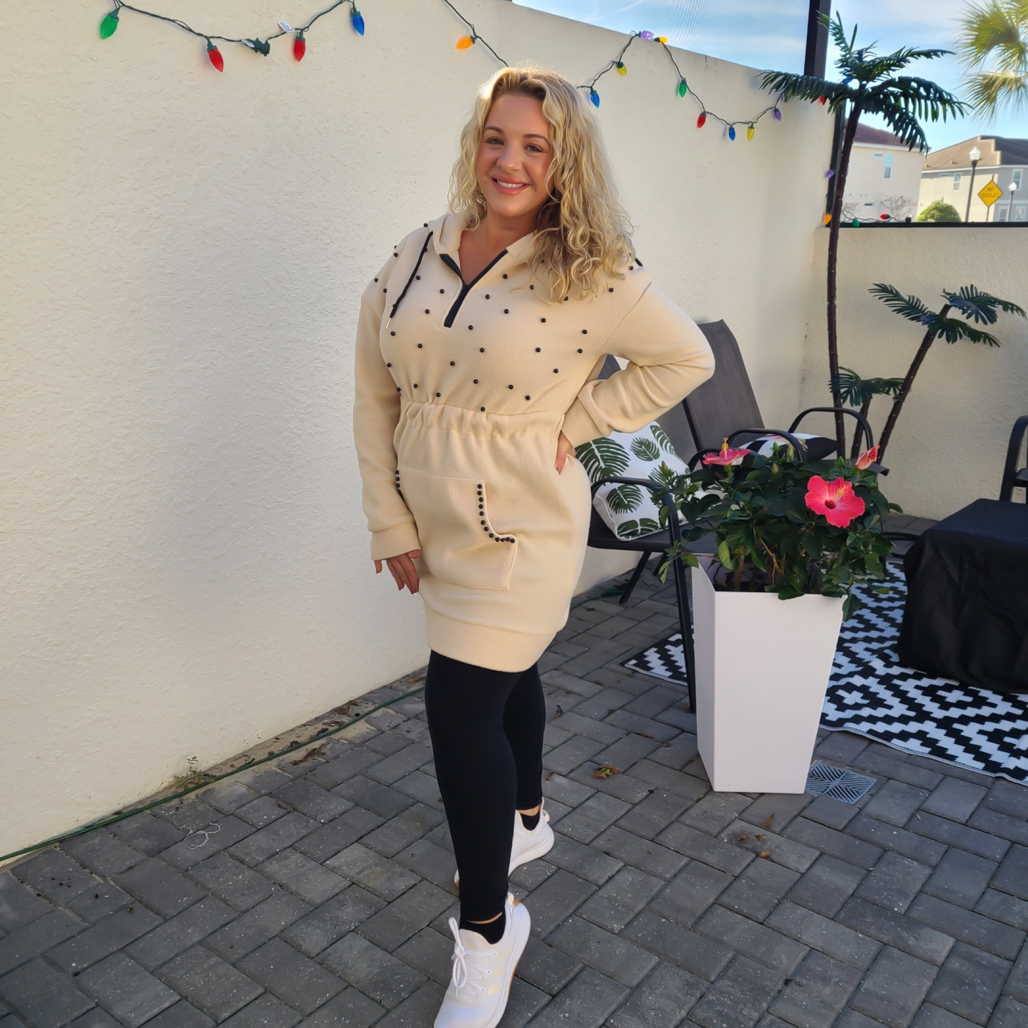 Finished Christmas shopping in Disney Springs today and it was actually a little chilly! I had to bundle up. Loving my adidas cloud foams, they’re the only sneaker I find to be comfortable. 

#LTKmidsize #LTKstyletip #LTKshoecrush