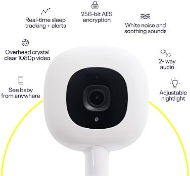 Amazon.com: Nanit Pro Smart Baby Monitor & Floor Stand – Wi-Fi HD Video Camera, Sleep Coach and... | Amazon (US)