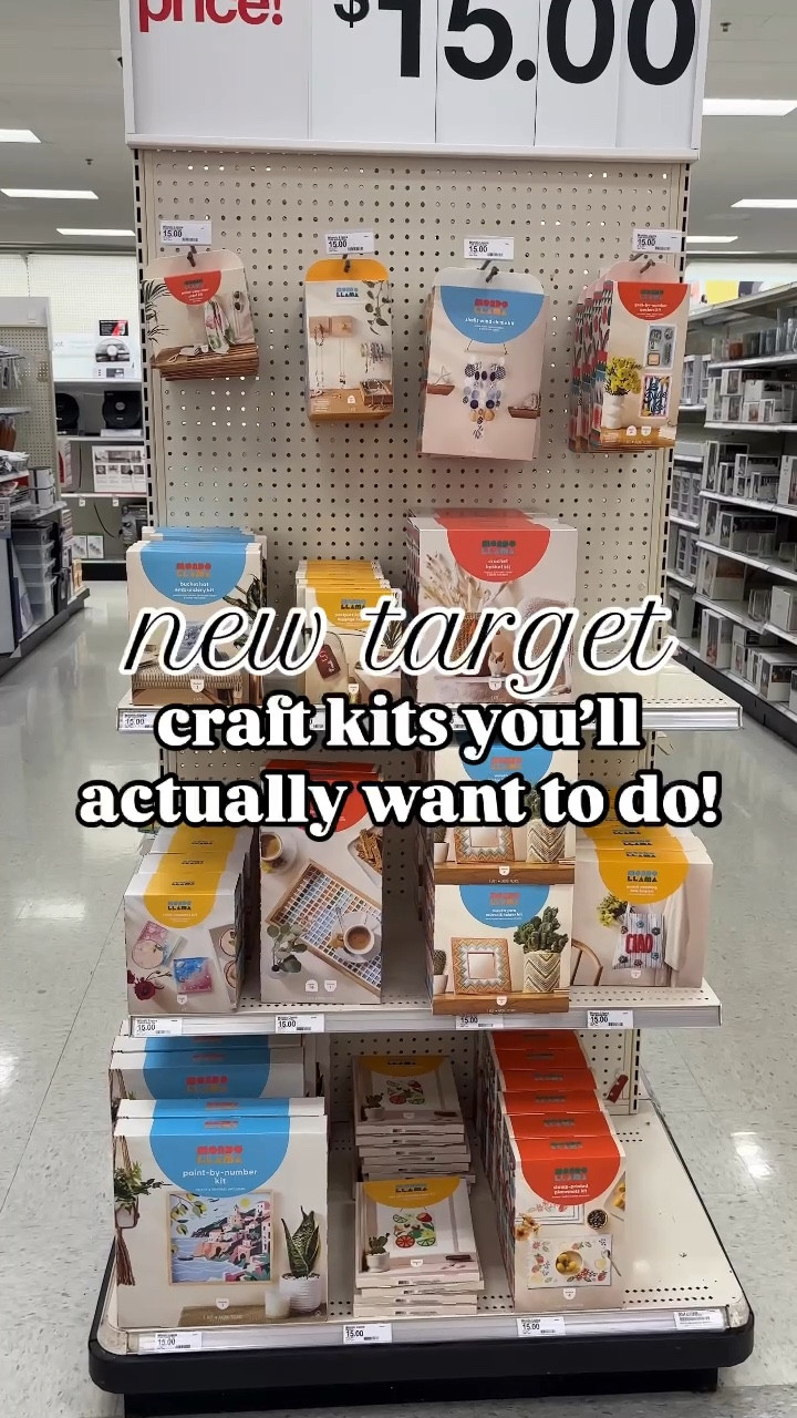 I’ve been wanting to try these craft kits for awhile now and they just came out with new ones for summer!! They are all so fun looking! It’s hard to choose a fave!


#targetfinds #targetsummer #craftkits #targetcraftkits #mondollama #targetshopping

#LTKKids #LTKFamily #LTKSeasonal