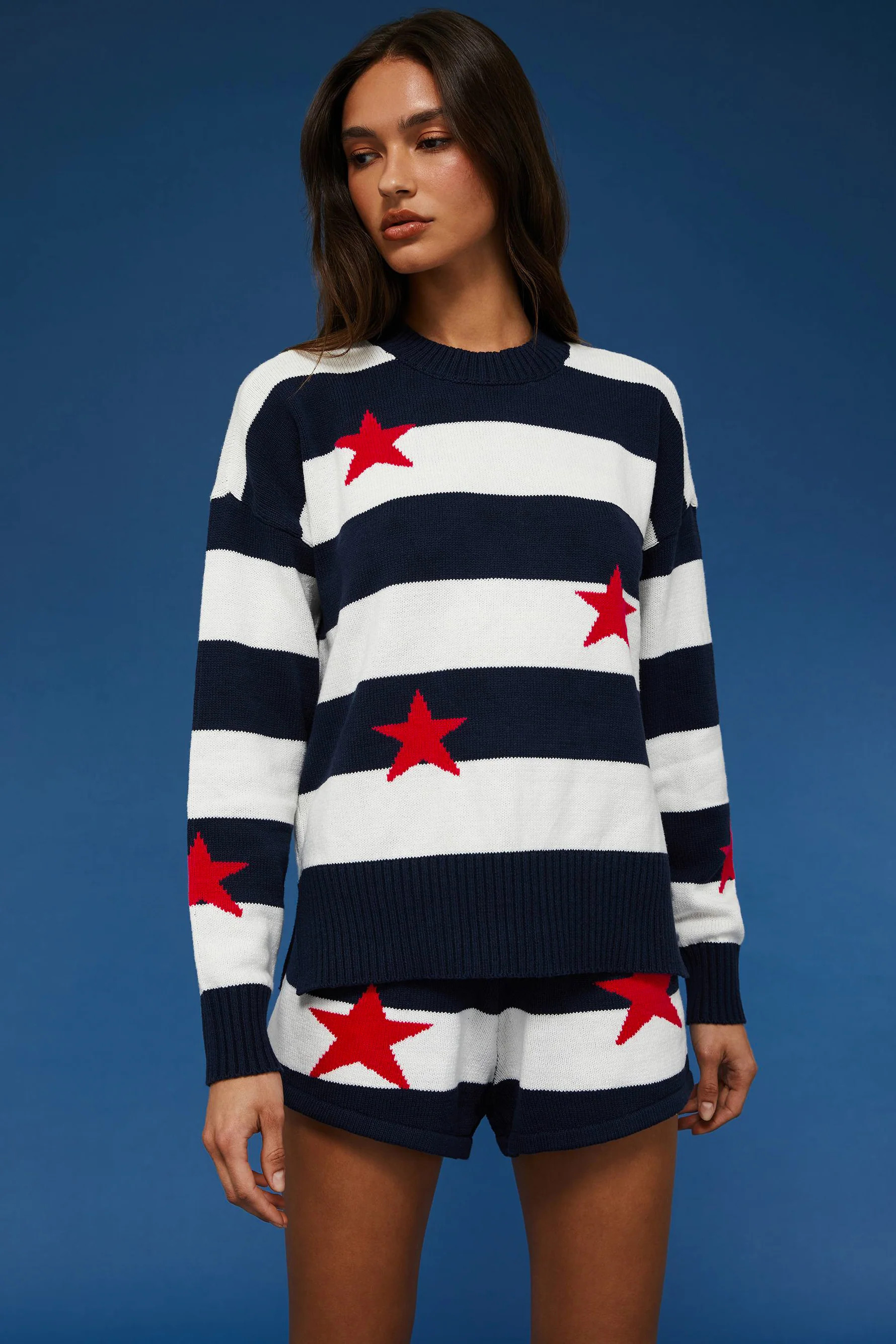 CALLIE SWEATER LIBERTY STARS | Beach Riot