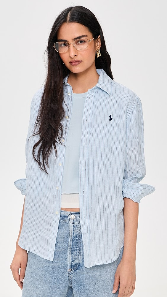 Classic Linen Button Down Shirt | Shopbop