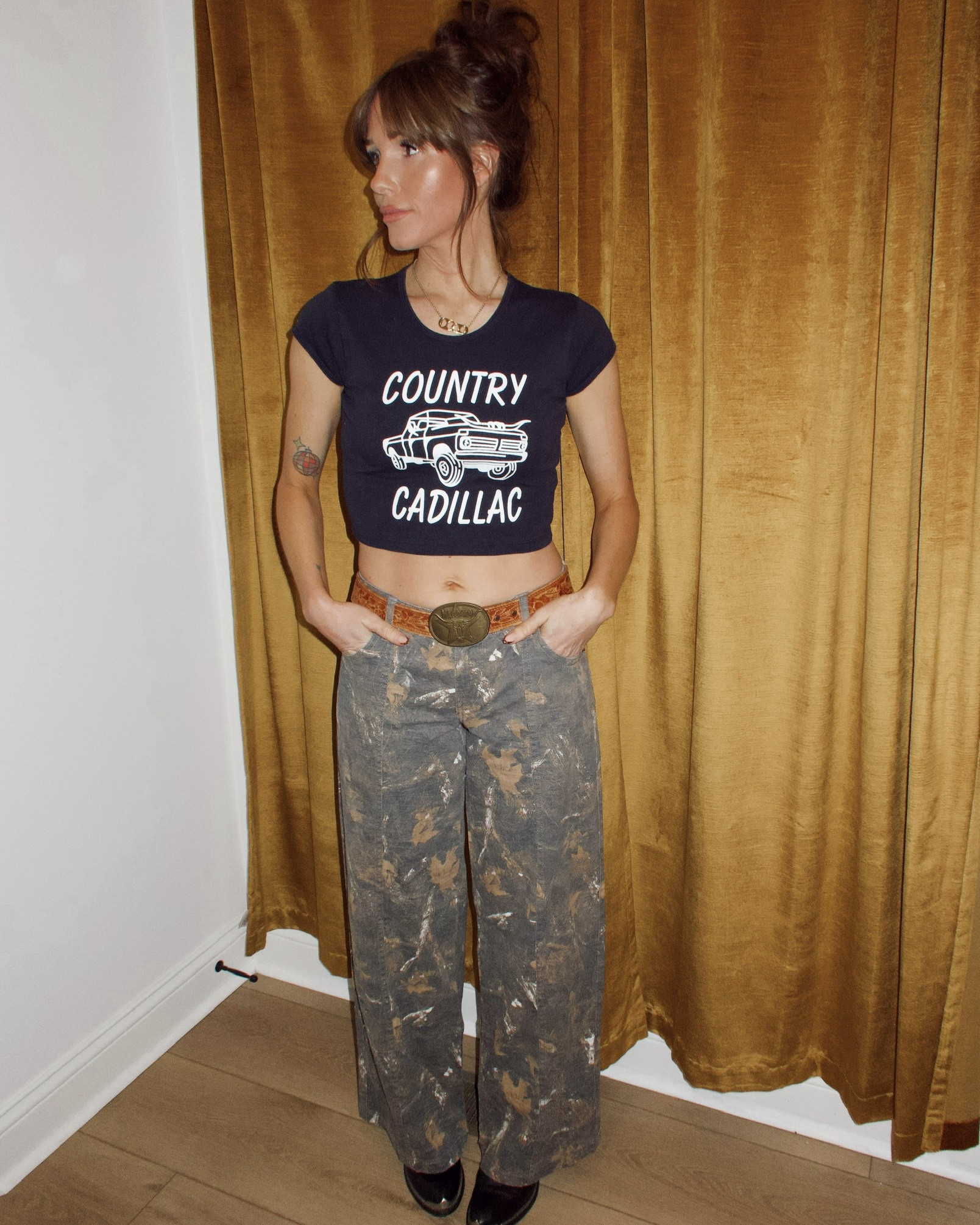 Camo wide legs 🤘🏻