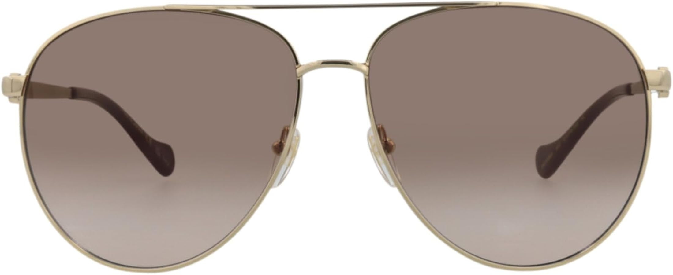 Gucci Aviator-Frame Metal Sunglasses | Amazon (US)