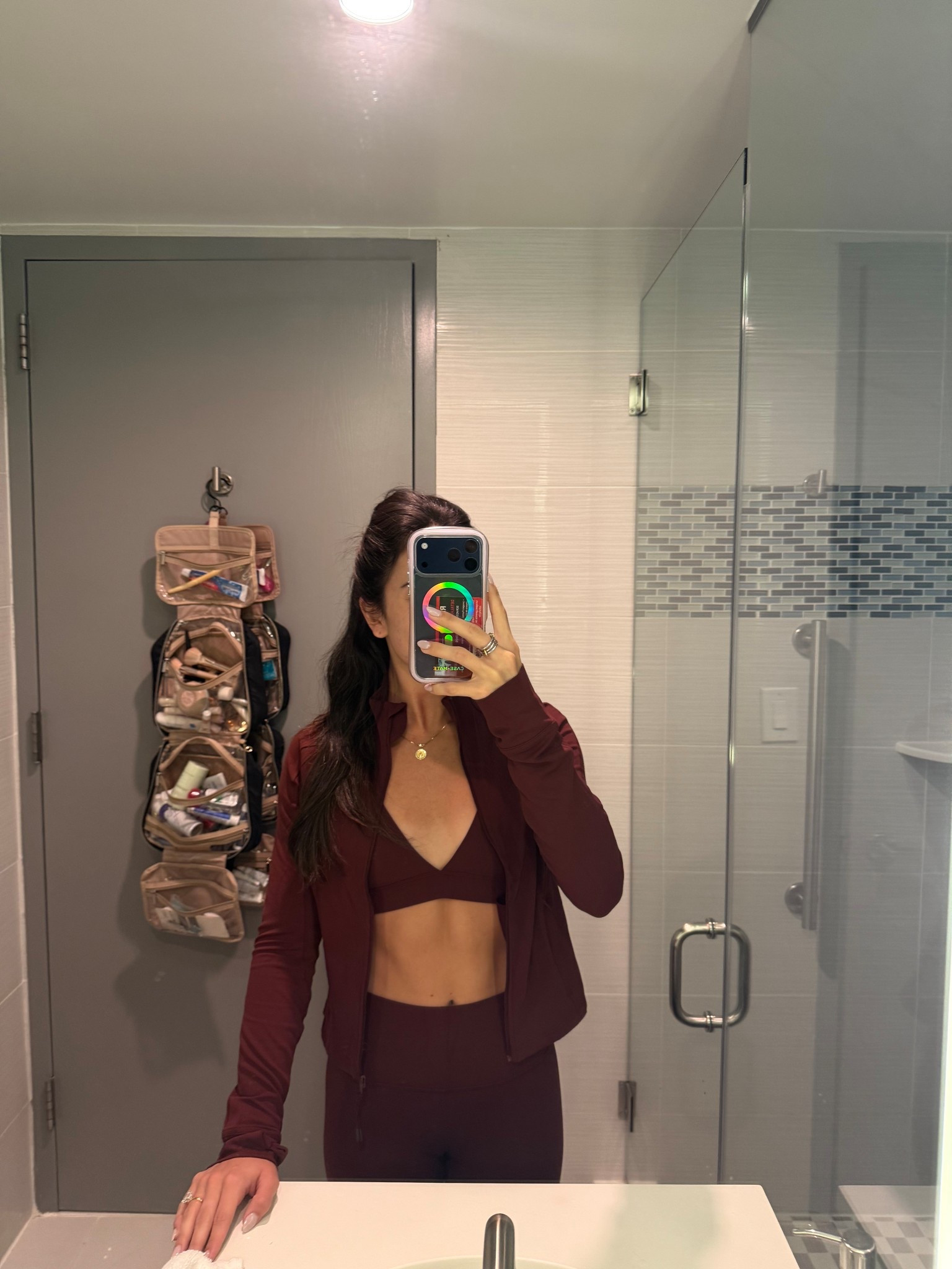 Wearing my new Crz yoga workout set in color red Merlot to this mornings Pilates class !! Love this affordable Amazon activewear 

#LTKootd #LTKfitnessgoals #LTKmorningroutine