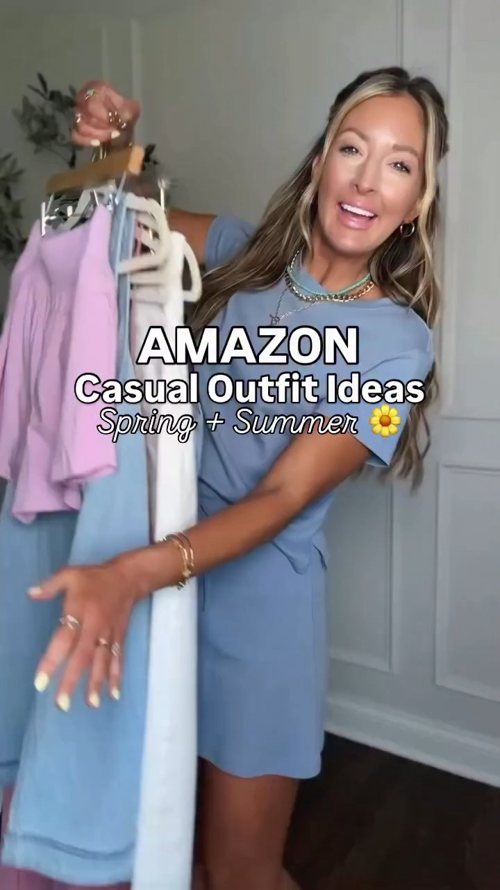 Save for inspo🤍 comfy sets that make getting ready in the morning easier, a date night outfit idea, easy dresses and more!

#springoutfitideas #casualoutfitideas #momstyle

#LTKootd #LTKMothersDay #LTKgrwm