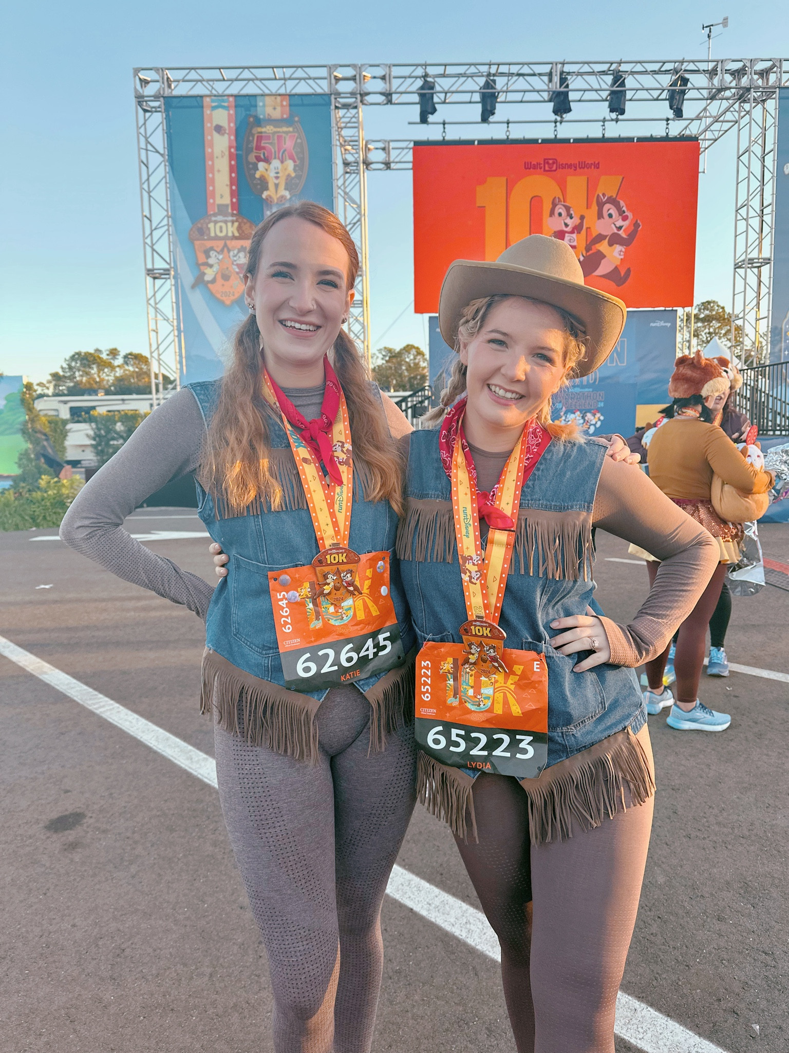 RunDisney costume for the Chip and Dale 10K